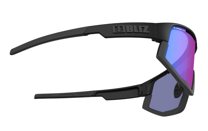 Sunglasses BLIZ Vision Matt Black Nano Optics/Nordic Light - 2024