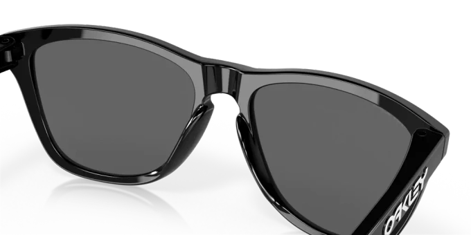 Sonnenbrille Oakley Frogskins Polished Black w/Prizm Black