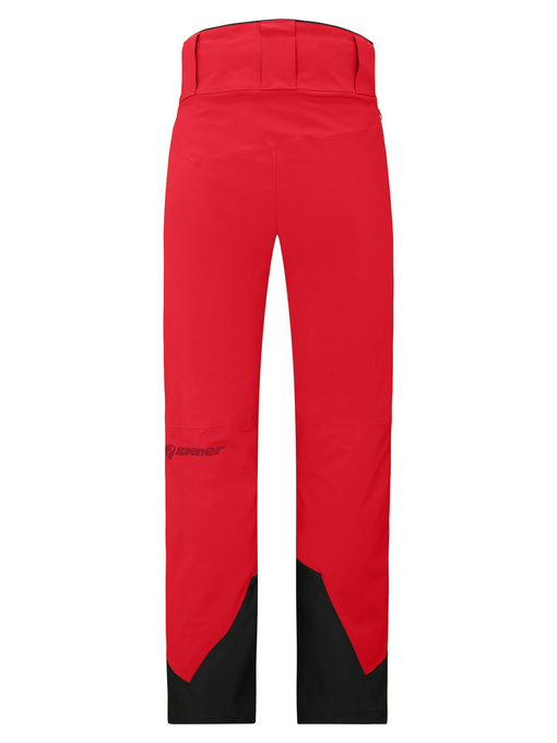 Ski pants Ziener Tewes Full-Zip Junior Teamwear Red Black Foggy - 2024/25