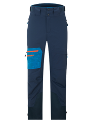 Ski pants Ziener Tewes Full-Zip Man Blue Foggy Print Dark Navy - 2025/26