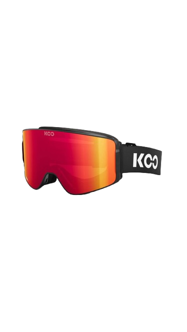 Brille Koo Era Black/Cherry Burst Mirror - 2025/26