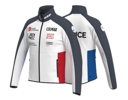 Men's softshel Colmar Replica Softshell Jacket White/Black/Blue/Red - 2024/25