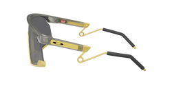 Sunglasses Oakley BXTR Metal Alloy Matte Grey Ink/Vintage Gold/Prizm Black Lenses