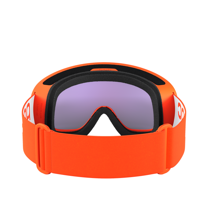 Ski goggles POC Fovea Mid Zink Orange/Partly Sunny Blue - 2025/26