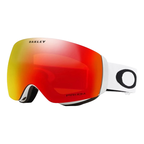 Brille Oakley Flight Deck M Matte White/Prizm Snow Torch Iridium - 2025/26