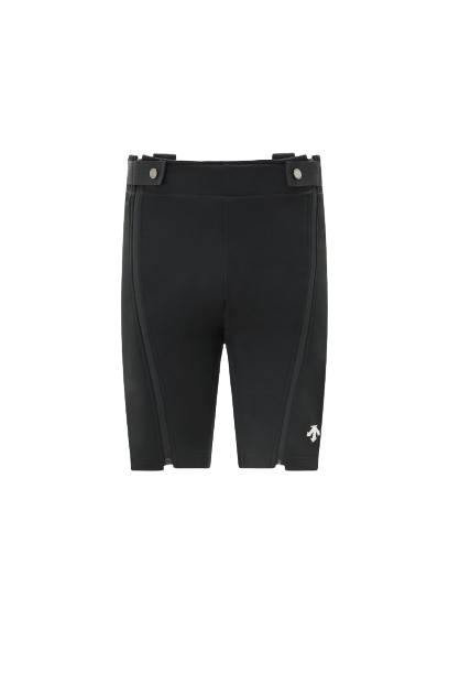 Skihose Descente Softshell Half Pants Black - 2024/25