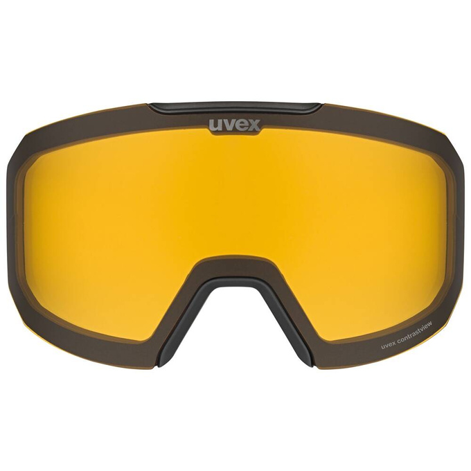Brille Uvex Evidnt ATTRACT Small V Black Matt/Mirror Rainbow + spare lens - 2025/26