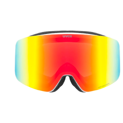 Goggles Uvex PWDR FM White Matt/Mirror Rainbow - 2025/26