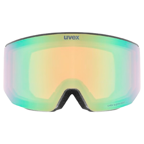 Goggles Uvex lace ATTRACT FM Black Matt/Mirror Opal + spare lens - 2025/26