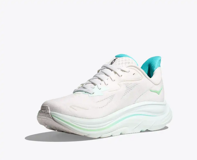 Women's shoes Hoka Clifton 10 White/Cielo Blue