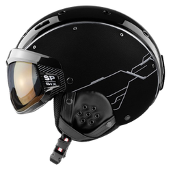 Helm Casco SP-6 Limited Circuit Black Silver - 2024/25