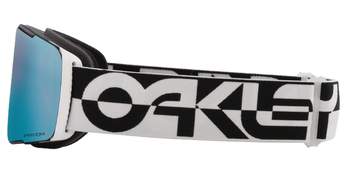 Brille Oakley Line Miner Pro L Black White Duality Prizm Sapphire + ersatzlinse Prizm Torch - 2024/25