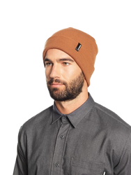Hat Atomic Alps Rolled Cuff Beanie Brown – 2024/25