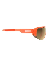 Sonnenbrille POC DO Half Blade Fluorescent Orange Translucent - Violet/Gold Mirror - 2024/25