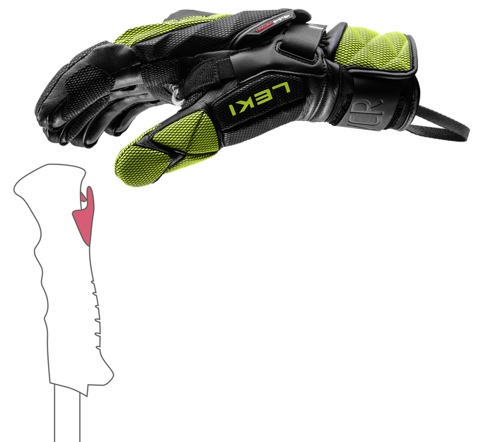 Gloves LEKI WCR Venom GS 3D - 2025/26