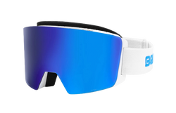 Googles Briko Gara FIS 8.8 Italia White/Light Blue - 2023/24