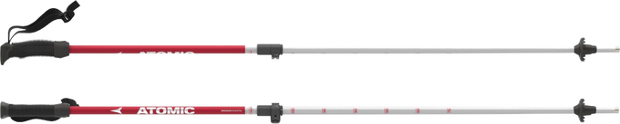 Skistöcke Atomic AMT JR Telescopic Red/Silver - 2024/25