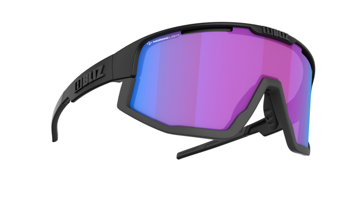 Sunglasses BLIZ Vision Matt Black Nano Optics/Nordic Light - 2024