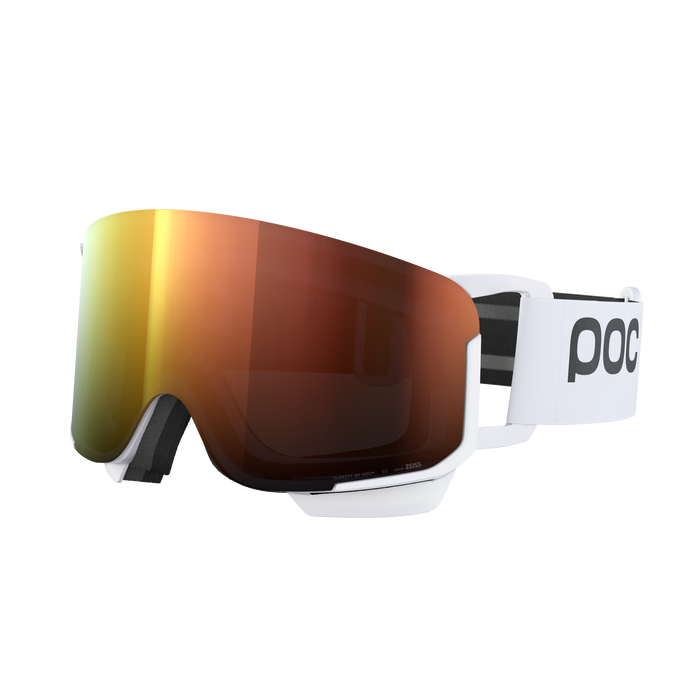 Goggles POC Nexal Mid Hydrogen White/Partly Sunny Orange - 2025/26