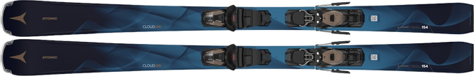 Ski Atomic Cloud Q9 + M 10 GW Black/Sand - 2025/26