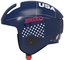 Helmet Briko Vulcano 2.0 USA Shiny/Blue White - 2024/25