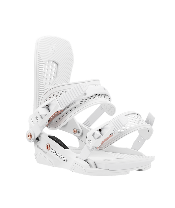 Snowboard Bindings Union Trilogy White - 2024/25