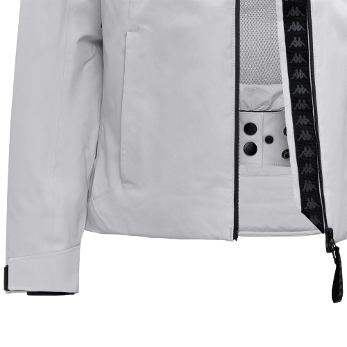 Ski jacket Kappa 8CENTO 810 US Grey Lt Lead - 2025/26