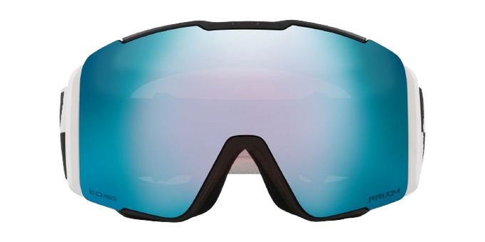 Brille Oakley Line Miner Pro L Black White Duality Prizm Sapphire + ersatzlinse Prizm Torch - 2024/25
