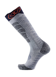 Skisocken Sidas Ski Merino Grey/Orange - 2024/25