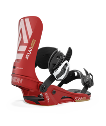 Snowboard Bindings Union Atlas Pro Metalic Red - 2024/25