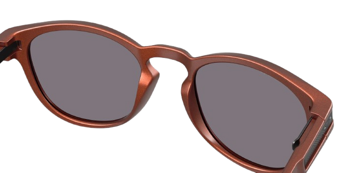 Sonnenbrille Oakley Latch Fire Orange Frame/Prizm Grey Polarized Lens
