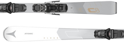Skis Atomic Cloud C8 + M 10 GW Black/Gold 2024/25