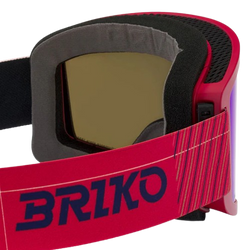 Brille Briko Frostbite USA Matt Red/Tanganora Blue - 2025/26