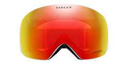 Brille Oakley Flight Deck L Matte White Prizm Snow Torch Iridium - 2024/25