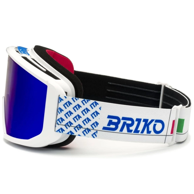 Brille Briko Frostbite Italia Matt White Science Blue - 2024/25