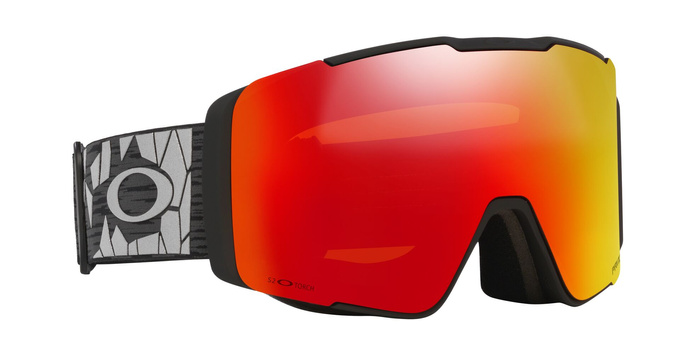 Goggles Oakley Line Miner Pro L Black Reinforce/Prizm Snow Torch Iridium + Additional lens Prizm Snow Iced Iridium - 2025/26