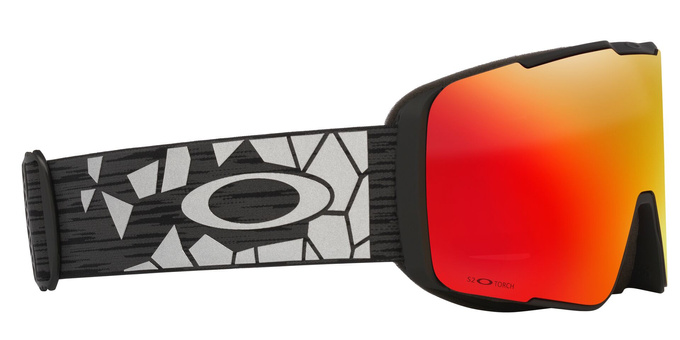 Goggles Oakley Line Miner Pro L Black Reinforce/Prizm Snow Torch Iridium + Additional lens Prizm Snow Iced Iridium - 2025/26