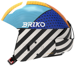 Helmet Briko Vulcano FIS 6.8 Graphik Shiny/Black White - 2023/24