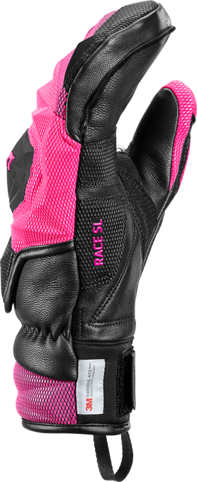 Gloves LEKI WCR Venom SL 3D Mitt Pink - 2025/26