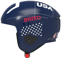 Helmet Briko Vulcano 2.0 USA Shiny/Blue White - 2024/25