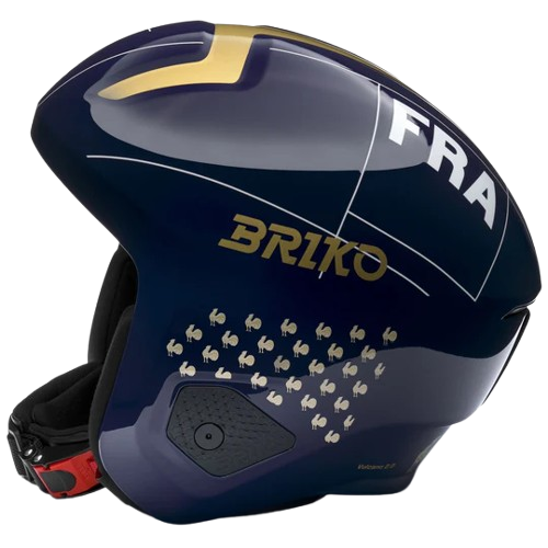 Helm Briko Volcano 2.0 Graphik France Mips Shiny Blue/White - 2025/26