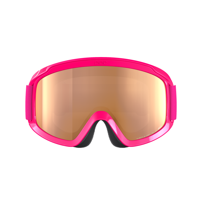 Goggles POC POCito Opsin Fluorescent Pink/Partly Sunny Light Orange - 2025/26