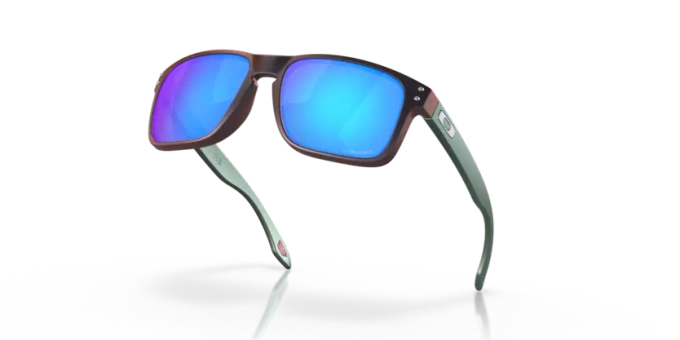 Sonnenbrill OAKLEY Holbrook Prizm Sapphire Lenses/Matte Black-Red Colorshift Frame - 2023