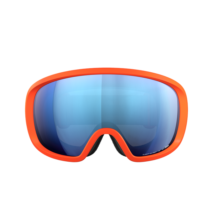 Skibrille POC Fovea Zink Orange/Partly Sunny Blue - 2024/25