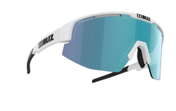 Sunglasses BLIZ Matrix Nano Photochromic Matt White/Brown Blue