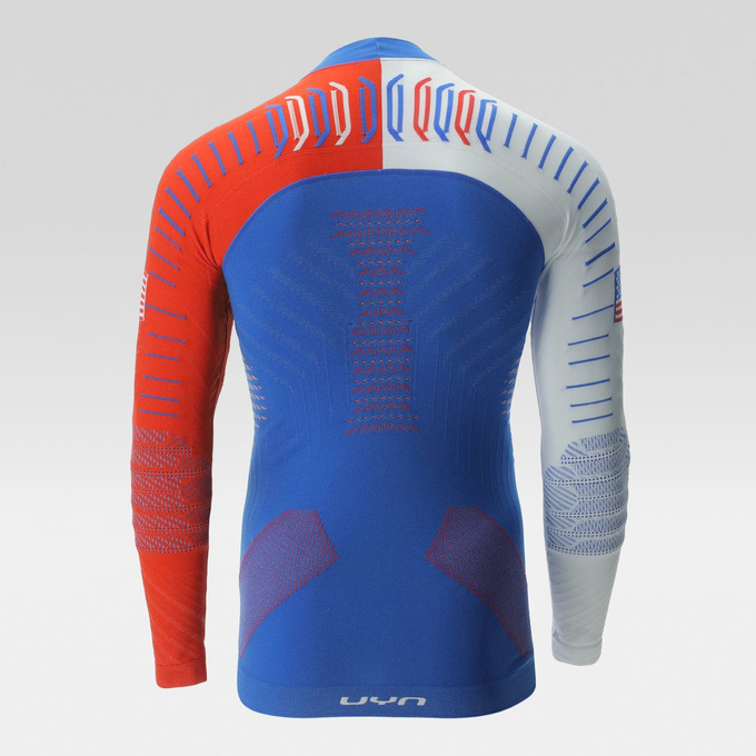 Thermounterwäsche UYN Natyon 3.0 USA Bode Miller UW Shirt LG SL Turtle Neck - 2025/26