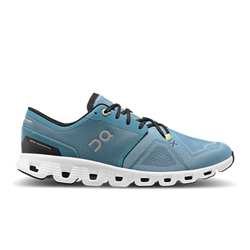 Men shoes On Running Cloud X 3 Pewter/White