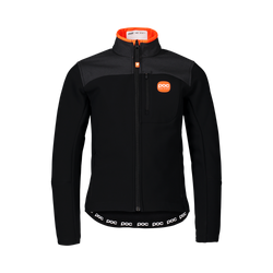 Softshell POC Race Jacket Jr Uranium Black - 2024/25