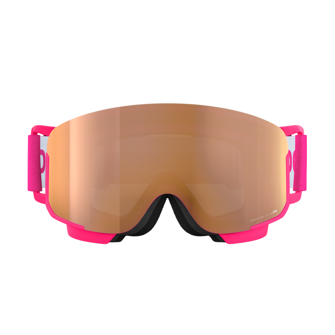 Brille POC POCito Nexal Fluorescent Pink/Partly Sunny Light Orange - 2025/26
