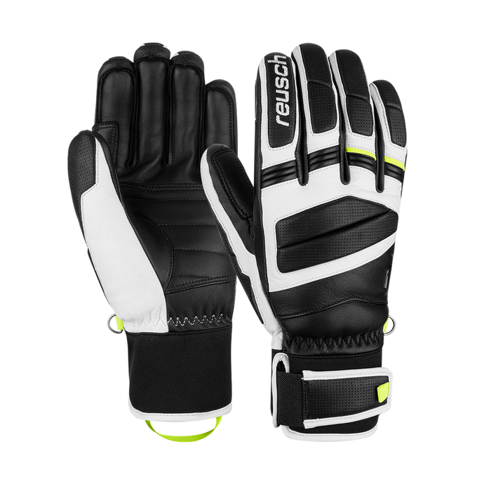 Handschuhe Reusch Master Pro Black/White/Safety Yellow - 2025/26